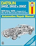 Haynes Datsun 240z 260z And 280z Manual 19701978