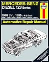 Mercedes-Benz Diesel Automotive Repair Manual, 1976-1985 (123 Series, 4 & 5 cyl.)