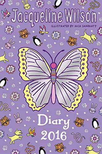 Jacqueline Wilson Diary 2016 cover