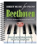 Ludwig Van Beethoven Sheet Music For Piano From Easy To Intermediate Over 25 Masterpieces