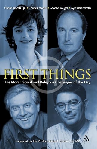 First Things book cover