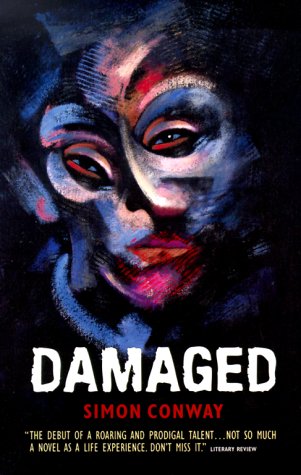 Damaged book cover
