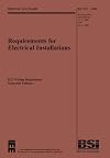 IEE Wiring Regulations: BS7671, 2001 Incorporating Amendments No. 1 & 2, 2004 (Brown Series Paperback)PWR02500