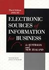 Electronic sources of information for business in Australia and New Zealand