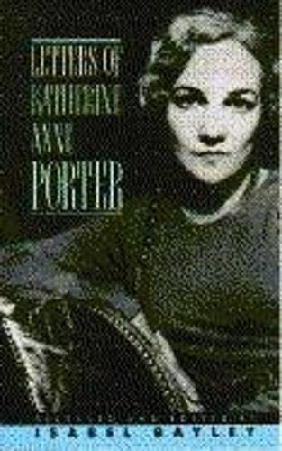 Letters of Katherine A. Porter cover