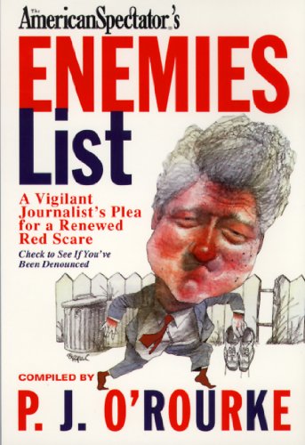 The Enemies List book cover