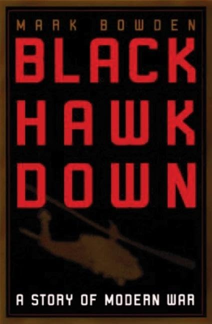 Black Hawk Down book cover