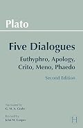 Cover of Five Dialogues: Euthyphro, Apology, Crito, Meno, Phaedo
