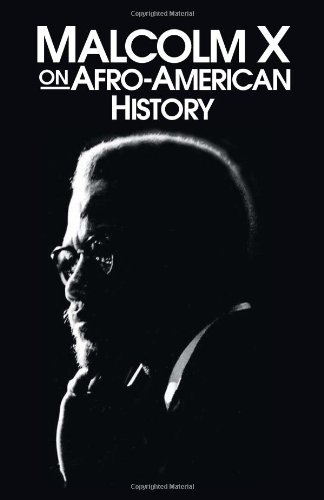 Malcolm X on Afro-American History book cover