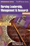 Nursing Leadership Management And Research