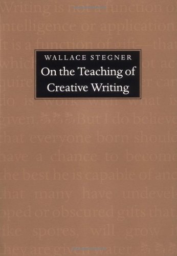 On the Teaching of Creative Writing book cover