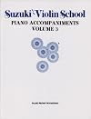 Suzuki Violin School : Piano Accompaniments, Volume 3