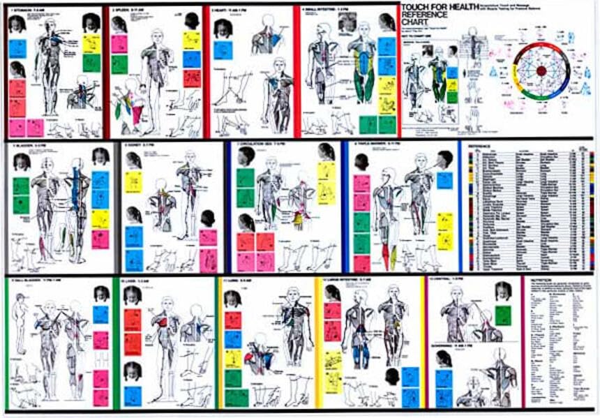 Touch for Health Reference Chart: Thie DC, John