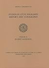 Studies in Attic Epigraphy, History, and Topography: Presented to Eugene Vanderpool (Hesperia Supplement; 19)