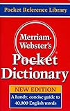 Merriamwebsters Pocket Dictionary Newest Edition