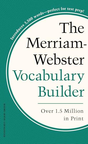 Merriam-Webster’s Vocabulary Builder - Perfect for prepping for SAT, ACT, TOEFL, & TOEIC