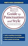 Merriamwebsters Guide To Punctuation And Style Second Edition