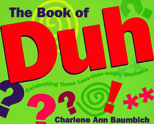 The Book of Duh cover