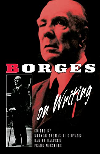 Borges on Writing book cover