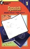 Spanish Homework Booklet, Middle School / High School, Level 1 (Homework Booklets) (Spanish and English Edition)