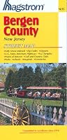 Hagstrom Bergen County New Jersey Street Map