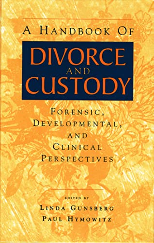 Cover of A handbook of divorce and custody