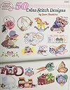 50 Cross Stitch Designs American School of Needlework #3555