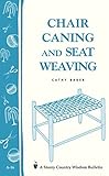 Chair Caning Cane Rush And Related Techniques Of Seat Weaving