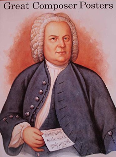 Cover of Giant Poster Book of Great Composers