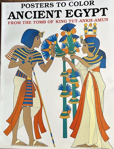 Cover of Posters to Color Ancient Egypt