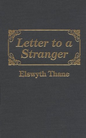 Letter to a Stranger book cover