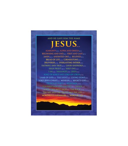 Cover of Names of Jesus Chartlet