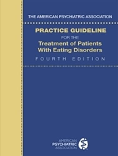 Copertina: The American Psychiatric Association practice guideline for the treatment of patients with eating disorders.