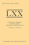 A Critical Edition of the Coptic (Bohairic) Pentateuch: Vol. 1, Genesis (Septuagint and Cognate Studies, No. 19)