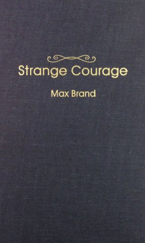 Strange Courage (As: Evan Evans) cover