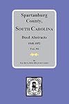 Spartanburg District Conveyance Book AA 1848-1850 & Conveyance Book BB 1850-1852