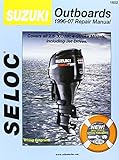 Suzuki Outboards 199607 Repair Manual Covers All 25300 Horsepower 4stroke Models Including Jet Drivers