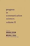 Progress in Communication Sciences, Volume 2: (Progress in Communication Sciences)