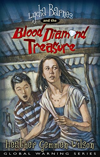 Cover of Lydia Barnes and the blood diamond treasure