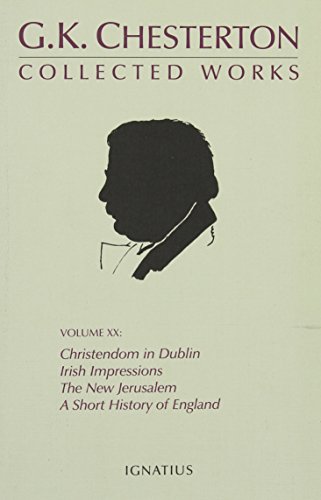 The Collected Works of G.K. Chesterton Volume 20 cover