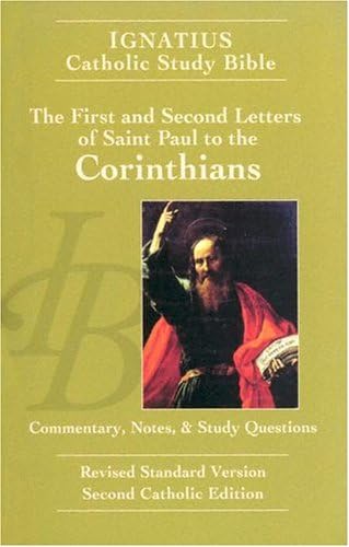 The First and Second Letters of Saint Paul to the Corinthians book cover