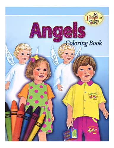 Cover of Coloring Book About the Angels