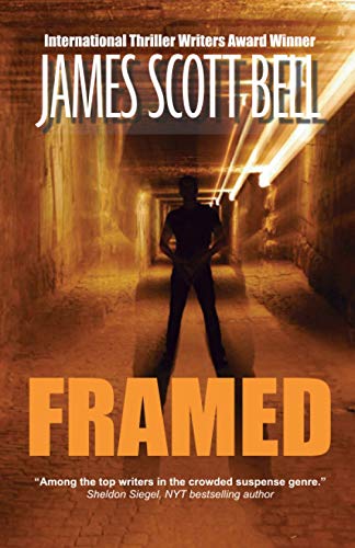 Framed book cover