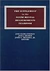 Supplement to the Ninth Mental Measurements Yearbook