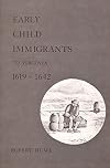 Early Child Immigrants to Virginia, 1619-1642