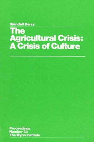 The Agricultural Crisis book cover