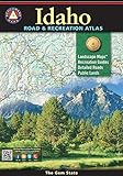 Idaho Benchmark Road Recreation Atlas Benchmark Maps