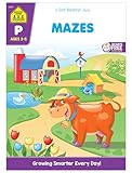 School Zone Mazes Workbook Ages 3 To 5 Preschool To Kindergarten Maze Puzzles Wide Paths Colorful Pictures Attention To Detail Problemsolving And More School Zone Get Ready Book Series