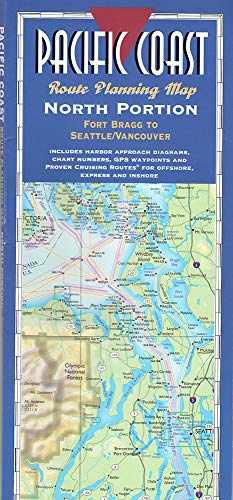 Cover of Pacific Coast Route Planning Map, North Portion