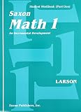 Saxon Math 1 An Incremental Development Part 1 And 2